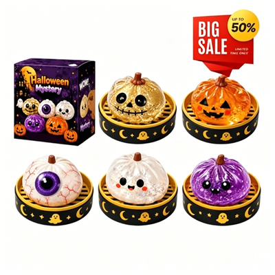 🎃👻 Last Day 50% OFF – Adorable Halloween Ghost Squishies You Can't Put Down! 🖐️