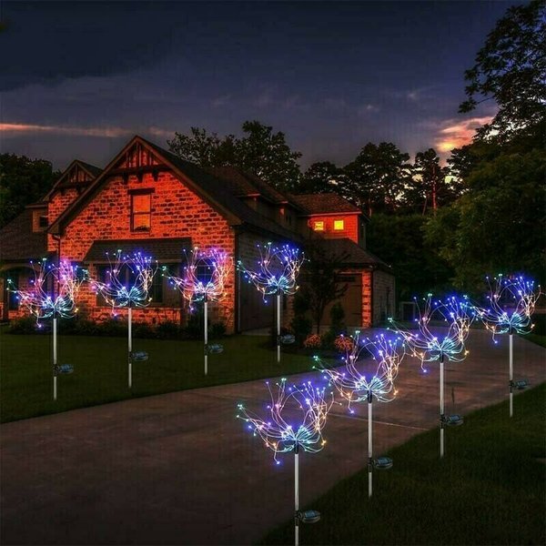 (🔥Summer Hot Sale 50% Off ) 🎁Waterproof Solar Garden Fireworks Lamp