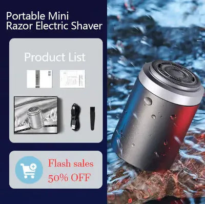 ✨Hot Promotion 49% OFF🔥Powerful Mini Electric Shaver With Digital Display