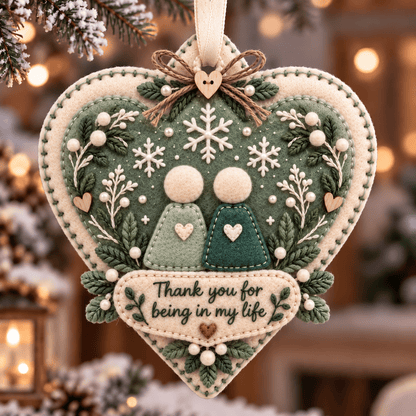 🔥LAST DAY 50% OFF🧶Handcrafted Felt Holiday Ornament