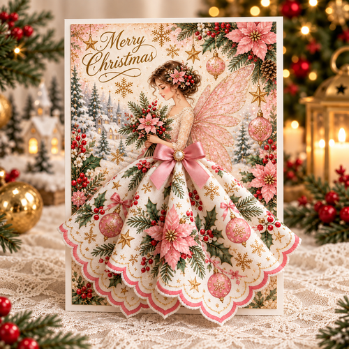 🔥Last Day 50% OFF👧3D Christmas Angel Greeting Card