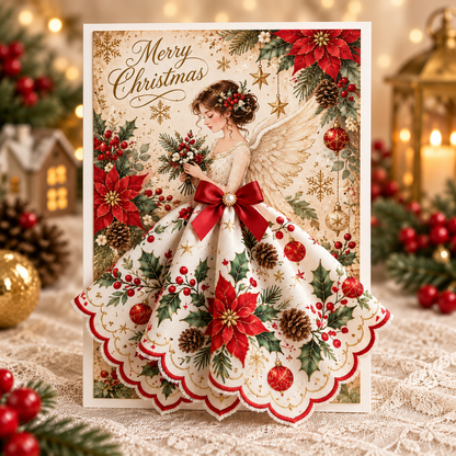 🔥Last Day 50% OFF👧3D Christmas Angel Greeting Card
