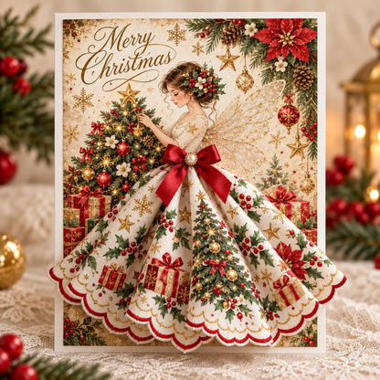 🔥Last Day 50% OFF👧3D Christmas Angel Greeting Card
