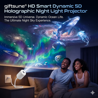 ⏰Last day Promotion 🔥-Night Light Projector - Smart Holographic Star Projector