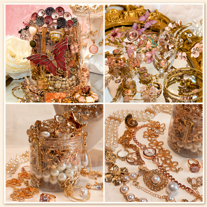 ✨ Mystery Jewelry Jar – Curated Sparkle Collection for a Beautiful Surprise