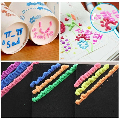 ✨🎁Magic Pen – Draw 3D with one stroke!🎄 DIY Bubble Popcorn Drawing Pens🔥