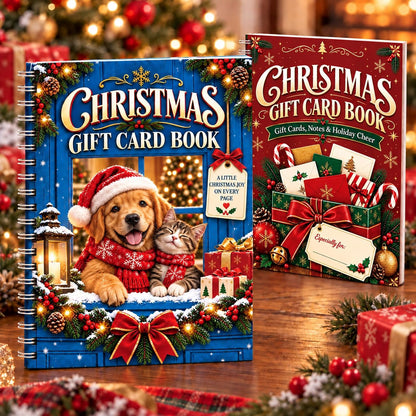 🎁Last Day Promotion 50% OFF🎁 Christmas Gift Card Book