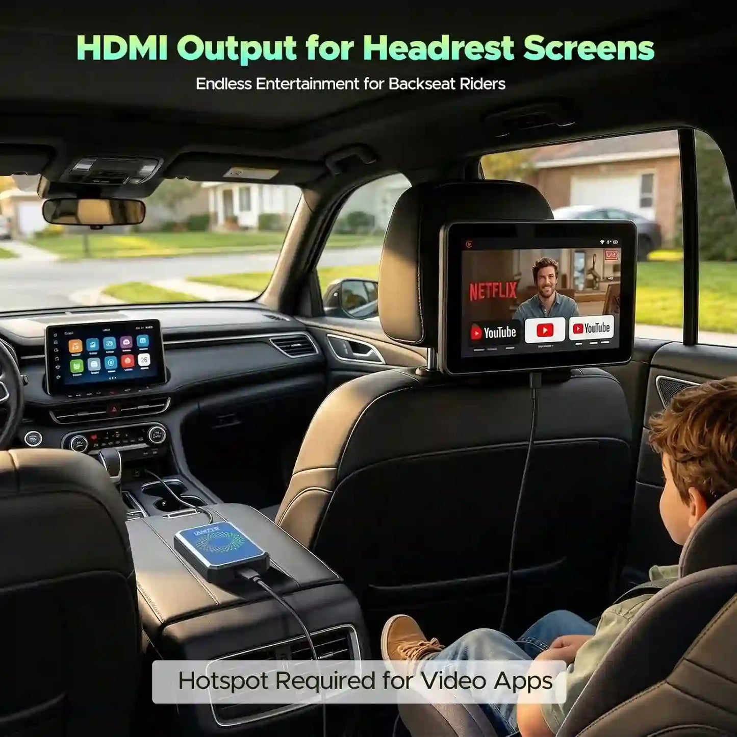3-in-1 Wireless CarPlay Adapter – Stream In-Car Entertainment Anywhere