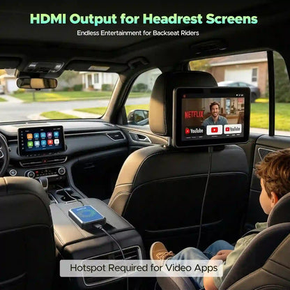 3-in-1 Wireless CarPlay Adapter – Stream In-Car Entertainment Anywhere