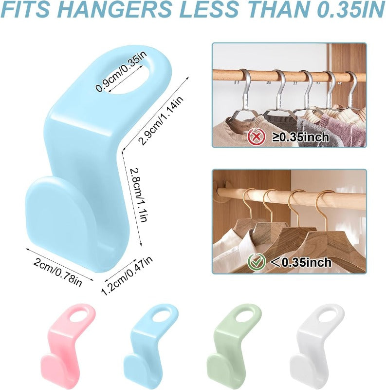 🎉🎉Space-Saving Hanger Hooks – Transform Your Closet Instantly