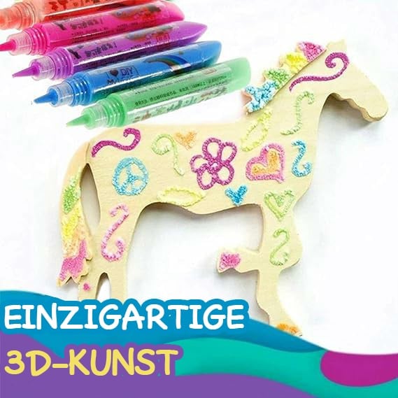 ✨🎁Magic Pen – Draw 3D with one stroke!🎄 DIY Bubble Popcorn Drawing Pens🔥