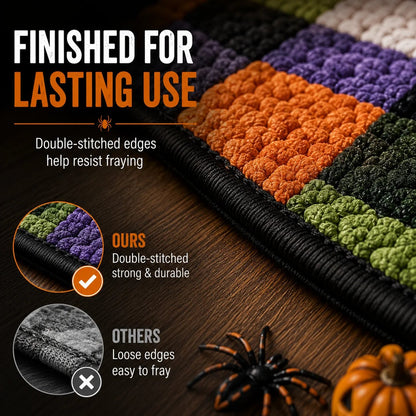3D Haunted Vortex Round Halloween Rug