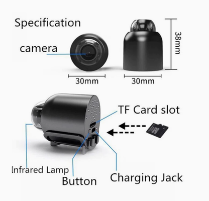🔥LAST DAY SALE 49%OFF🔥📷 Mini Full HD 4K Security Camera