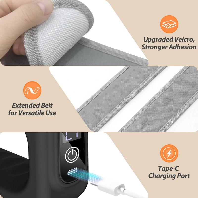🔥50% OFF💪3-in-1 Vibrating Fascia Ring Massager ( Free Belt 🎁)