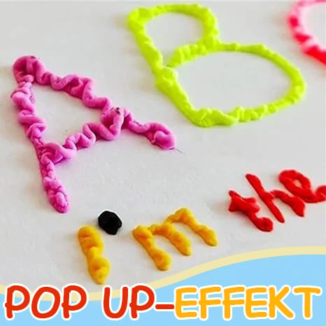 ✨🎁Magic Pen – Draw 3D with one stroke!🎄 DIY Bubble Popcorn Drawing Pens🔥