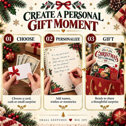 🎁Last Day Promotion 50% OFF🎁 Christmas Gift Card Book