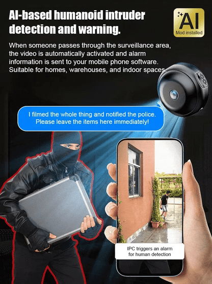 ✨LAST DAY 51%OFF✨[2026 Upgraded ultra-invisible] No-plug camera