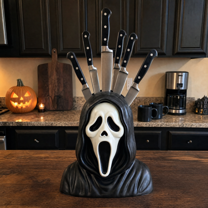 🩻Last day Promotion🔥 Horror Knife Block