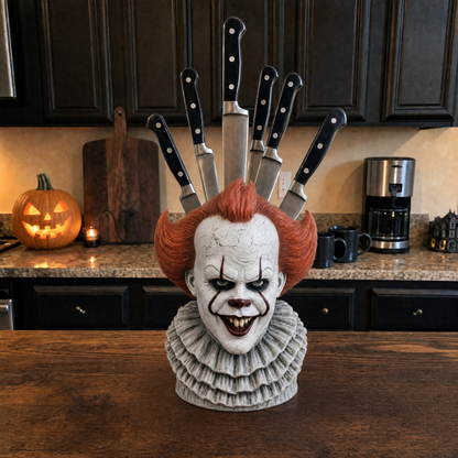 🩻Last day Promotion🔥 Horror Knife Block