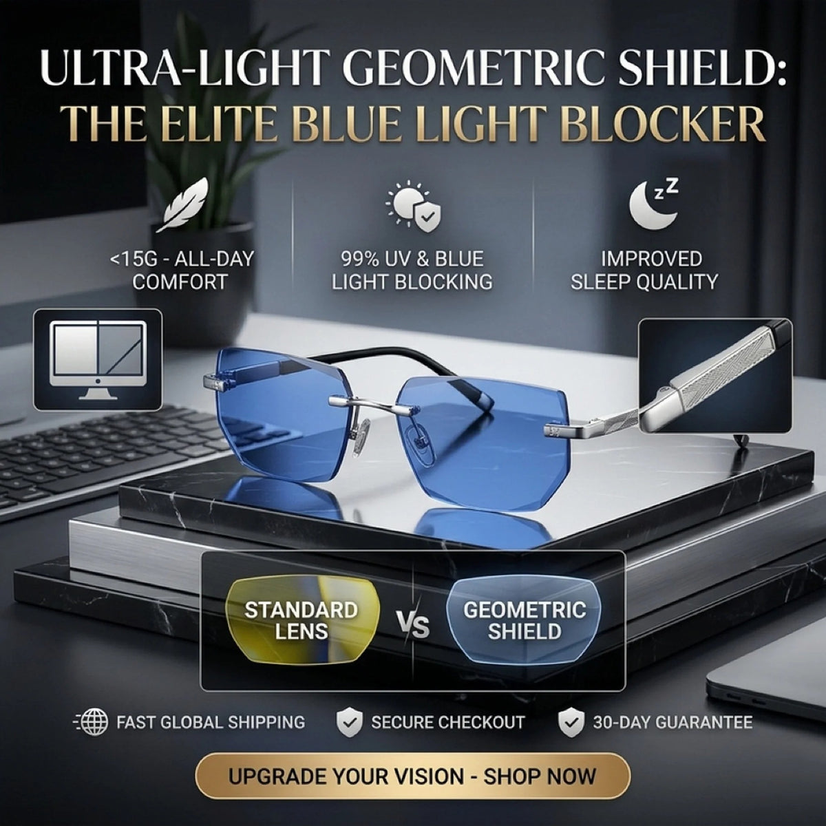 Smart Auto-Focus Reading Glasses | Crystal Clear Vision for Seniors 👓❤️