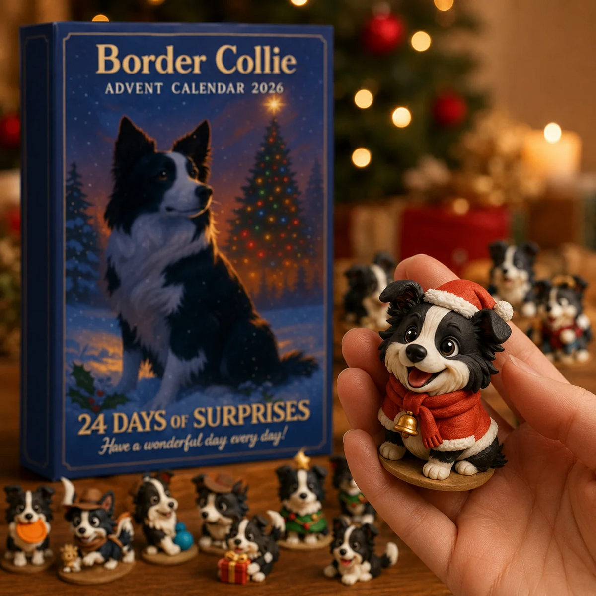 🐾 2026 Border Collie Advent Calendar 🎁