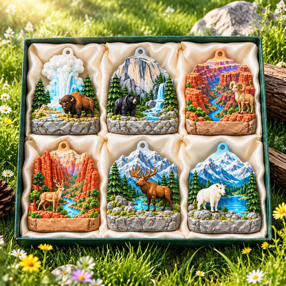 🔥Last Day 50% OFF🔥National Parks Acrylic Ornament Gift Set