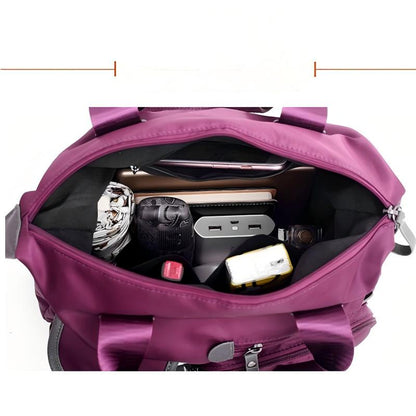 Last Day Discount 62% Off - Waterproof Tote Bag – 3-Way Carry & Spacious Organization