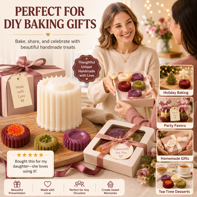 🔥LAST DAY 70% OFF🥮Creative Double-Ended Pastry Mold