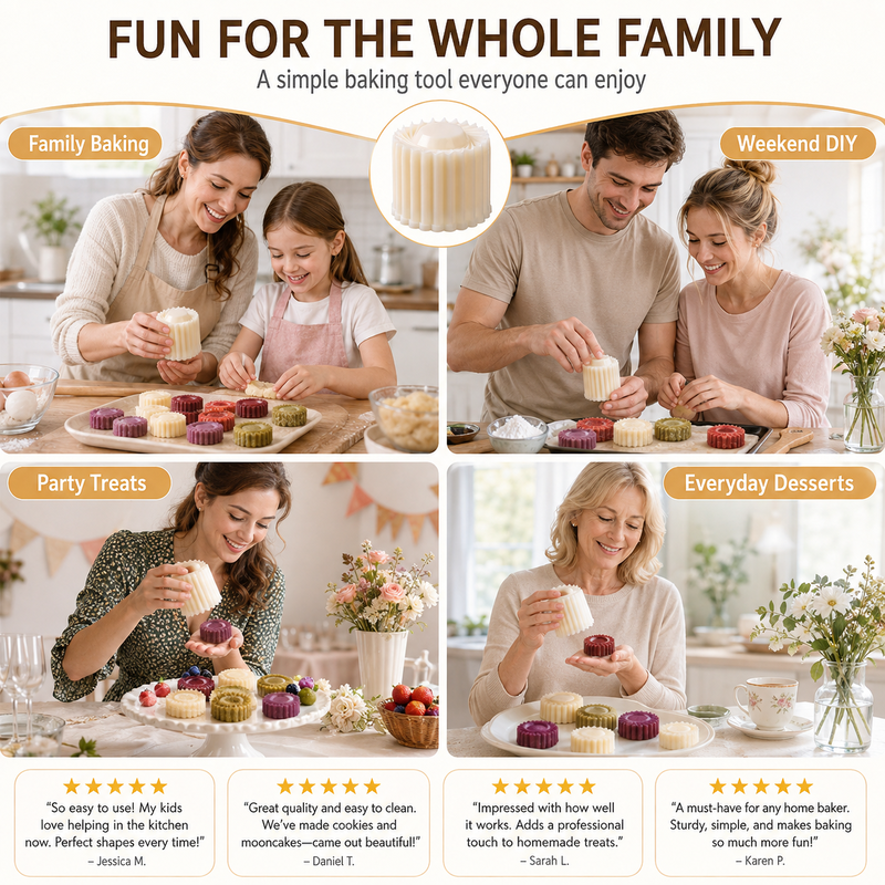 🔥LAST DAY 70% OFF🥮Creative Double-Ended Pastry Mold