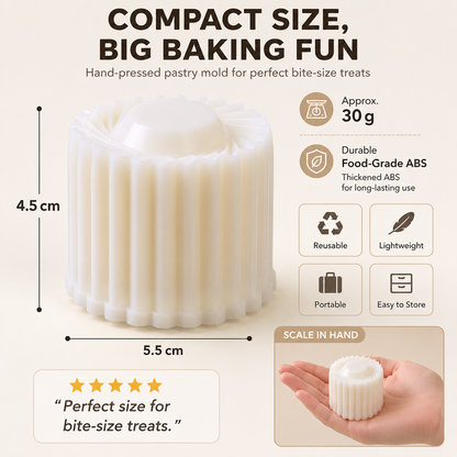 🔥LAST DAY 70% OFF🥮Creative Double-Ended Pastry Mold